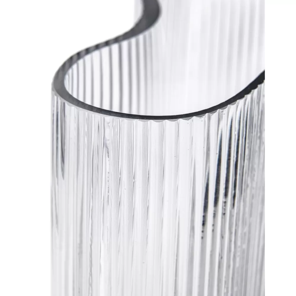 Westwing Collection Jarrones^Jarron Soplado Artesanalmente Con Relieve De Diseno Dawn