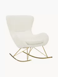 Westwing Collection Mecedora De Borreguillo Wing