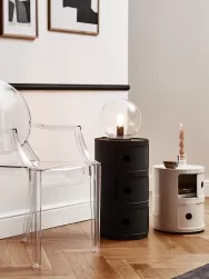 Kartell Mesa Auxiliar De Diseno Componibili, 3 Modulos