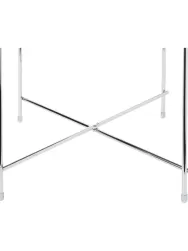 Zuiver Mesa Auxiliar Plegable Cupid, Tablero De Cristal