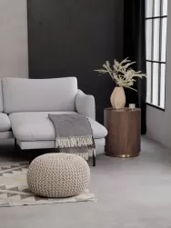 Westwing Collection Mesa Auxiliar Redonda Clarice