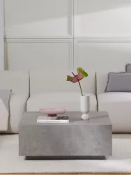Westwing Collection Mesa De Centro En Look Cemento Lesley
