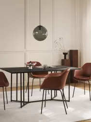 Westwing Collection Mesa De Comedor De Madera De Mango Luca, Diferentes Tamanos