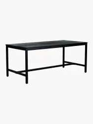 Westwing Collection Mesa De Comedor De Madera De Mango Raw, 180 X 90 Cm