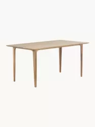 Westwing Collection Mesa De Comedor De Madera De Roble Maciza Archie, Tamanos Diferentes