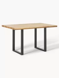 Westwing Collection Mesa De Comedor De Madera De Roble Oliver, Diferentes Tamanos