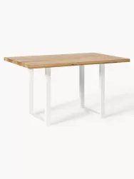 Westwing Collection Mesa De Comedor De Madera De Roble Oliver, Diferentes Tamanos