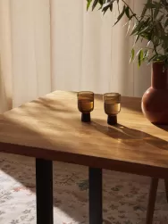 Westwing Collection Mesa De Comedor De Madera De Roble Oliver, Diferentes Tamanos