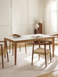 Westwing Collection Mesa De Comedor En Look Marmol Jackson, Tamanos Diferentes