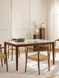 Westwing Collection Mesa De Comedor En Look Marmol Jackson, Tamanos Diferentes