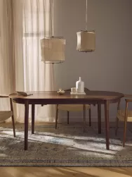 Westwing Collection Mesa De Comedor Extensible De Madera De Roble Calary