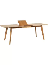 Rowico Mesa De Comedor Extensible En Roble Cirrus, 190-235 X 90 Cm