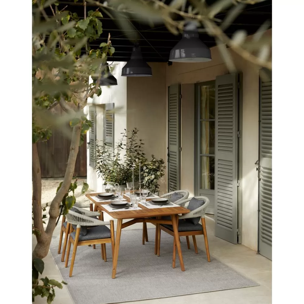Westwing Collection Muebles De Jardin^Mesa De Comedor Para Exterior De Madera De Acacia Malmo