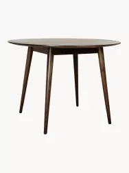 Westwing Collection Mesa De Comedor Redonda De Madera De Mango Oscar