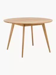 Rowico Mesa De Comedor Redonda De Roble Yumi, O 115 Cm