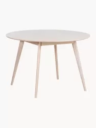 Rowico Mesa De Comedor Redonda De Roble Yumi, O 115 Cm