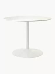 Westwing Collection Mesa De Comedor Redonda Menorca, O 100 Cm