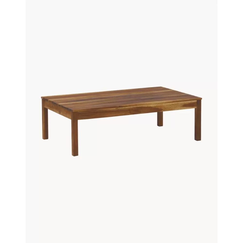 Westwing Collection Muebles De Jardin^Mesa Para Exterior De Madera De Acacia Bo, 100 X 60 Cm