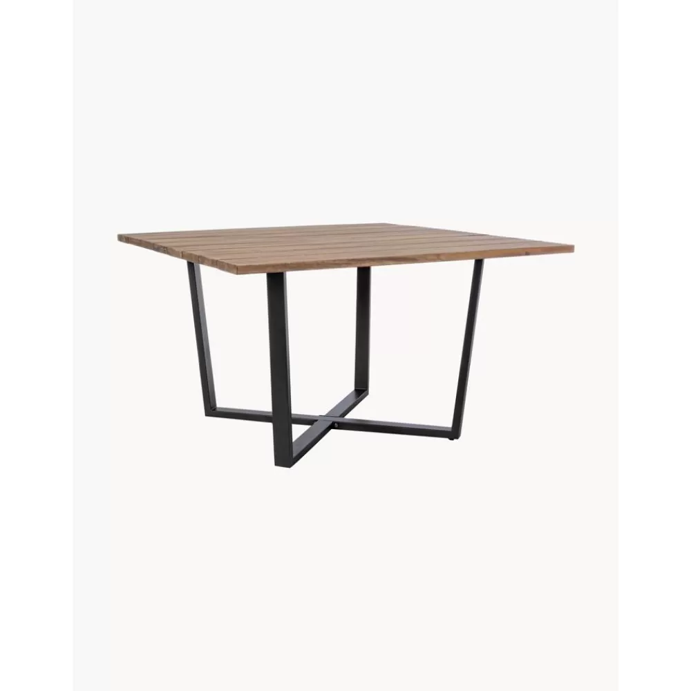 Bizzotto Muebles De Jardin^Mesa Para Exterior De Madera De Acacia Helsinki, 130 X 75 Cm