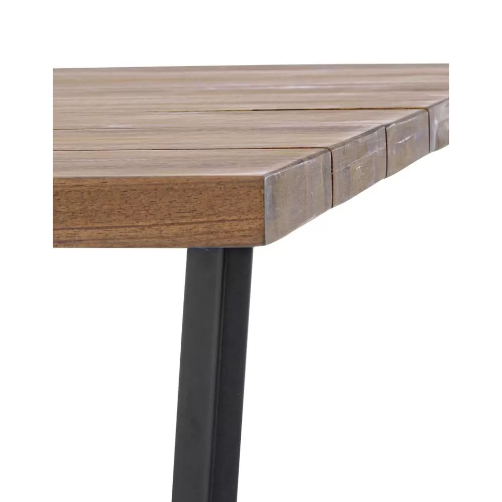 Bizzotto Muebles De Jardin^Mesa Para Exterior De Madera De Acacia Helsinki, 130 X 75 Cm