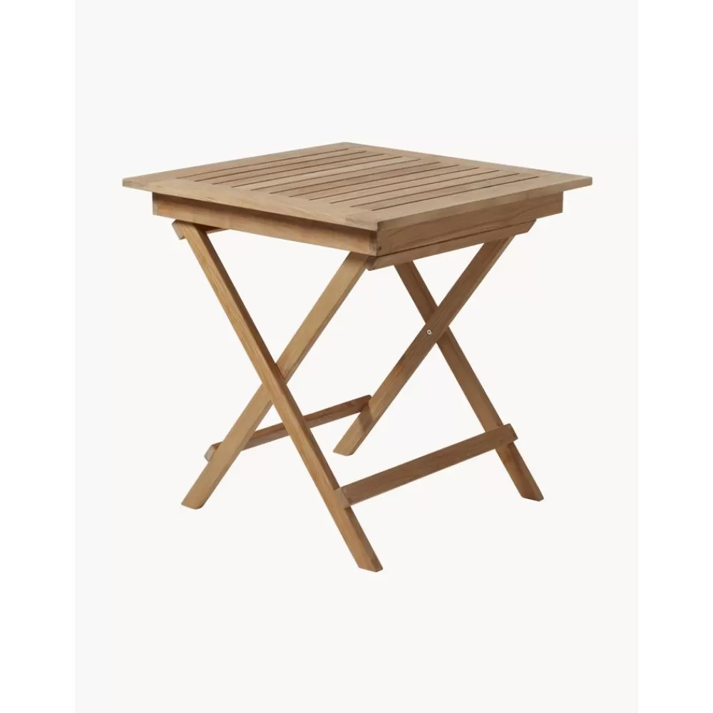 Cinas Muebles De Jardin^Mesa Plegable De Madera De Teca Para Exterior York