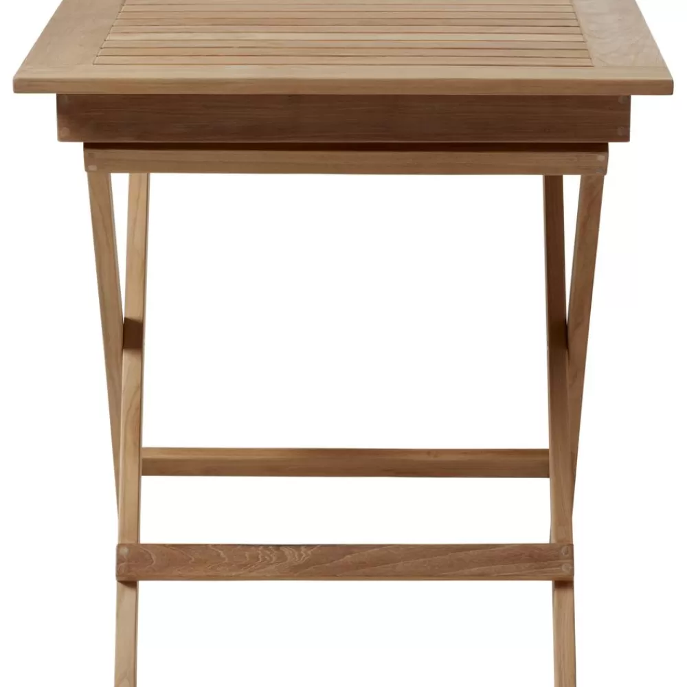 Cinas Muebles De Jardin^Mesa Plegable De Madera De Teca Para Exterior York