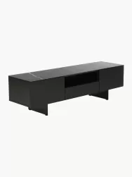 Westwing Collection Mueble De Tv Fione, Con Tablero En Efecto Marmol