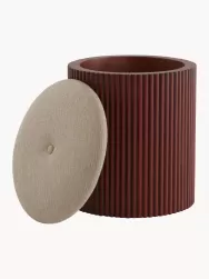 Jotex Puf De Madera Darwin, Con Espacio De Almacenamiento