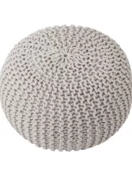 Westwing Collection Puf De Punto Artesanal Dori