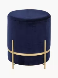 Westwing Collection Puf De Terciopelo Haven