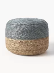 Westwing Collection Puff Artesanal De Yute Bono