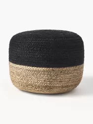 Westwing Collection Puff Artesanal De Yute Bono