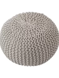 Westwing Collection Puff De Punto Artesanal Dori