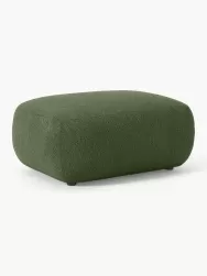 Westwing Collection Reposapies Puf En Tejido Boucle Sofia
