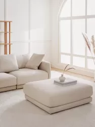 Westwing Collection Reposapies Taburete Jasmin