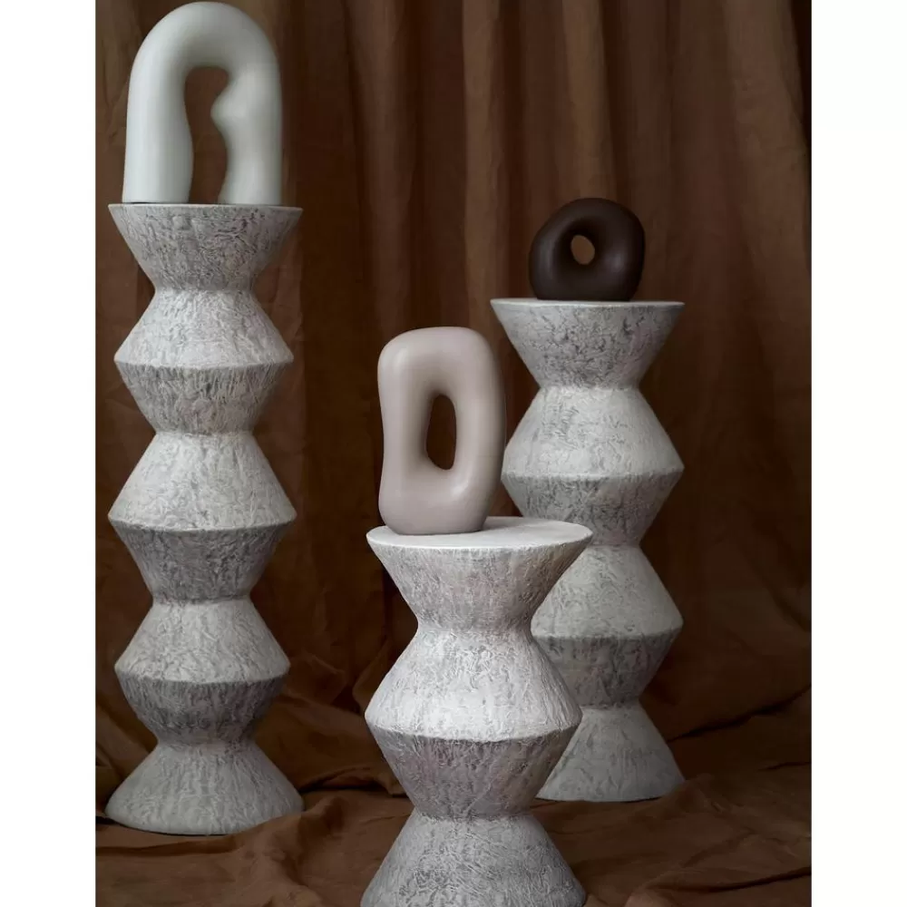 Westwing Collection Figuras Decorativas^Set De Piezas Decorativas De Gres Alenda, 3 Uds.