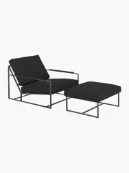 Westwing Collection Set Lounge Andy, 2 Pzas.