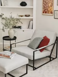 Westwing Collection Set Lounge Andy, 2 Pzas.