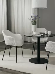 Westwing Collection Silla Con Reposabrazos De Borreguillo Fiji