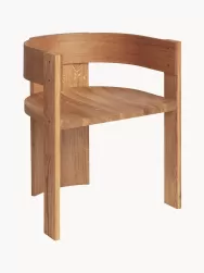 Kristina Dam Silla Con Reposabrazos De Madera Collector