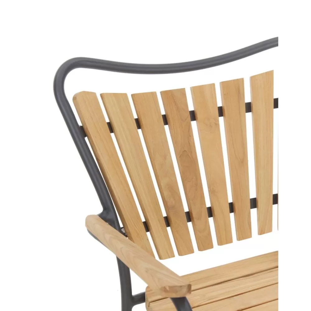 Cinas Muebles De Jardin^Silla Con Reposabrazos De Madera Para Exterior Hard & Ellen