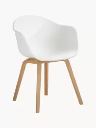 Westwing Collection Silla Con Reposabrazos De Plastico Claire