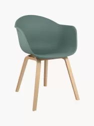 Westwing Collection Silla Con Reposabrazos De Plastico Claire