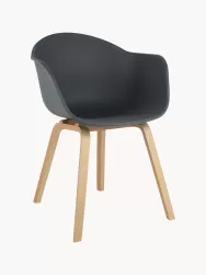 Westwing Collection Silla Con Reposabrazos De Plastico Claire