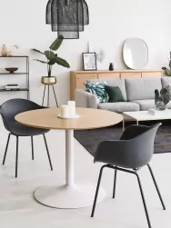 Westwing Collection Silla Con Reposabrazos De Plastico Claire