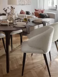 Westwing Collection Silla Con Reposabrazos De Tejido Boucle Celia