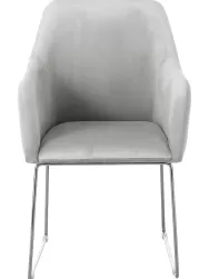 Westwing Collection Silla Con Reposabrazos De Terciopelo Isla