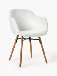 Westwing Collection Silla Con Reposabrazos Pequena De Cuero Sintetico Fiji