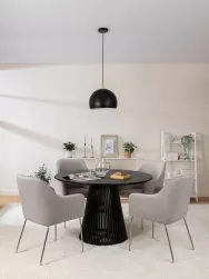 Westwing Collection Silla Con Resposabrazos En Terciopelo Ava