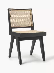 Westwing Collection Silla De Madera Con Tejido Vienes Sissi